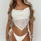 St Tropez Sequin Halter Top (Optional Matching Bottoms)