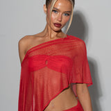 Devil Wears Luana Poncho - Ready To Ship