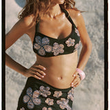 Fleur Beaded Halter Top - Ready To Ship