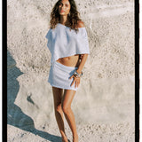 Riviera Beaded Mini Skirt - Ready To Ship