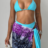 Basic Aqua Brazilian Bikini