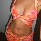 Hibiscus Mini Skirt - Ready To Ship