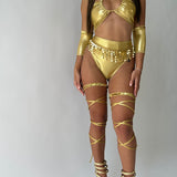 Goddess Full Outfit No. 2 (optional chain belt)