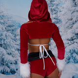 Miss Claus Snow Bunny Full Outfit