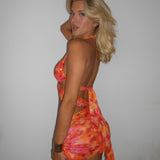 Hibiscus Mini Skirt - Ready To Ship