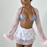 Bo Peep Fluffy Shrug Top