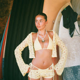 Canary Crochet Micro Shorts [Dispatching 23rd June]