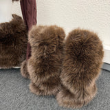 1 of 1 Sample - size XS faux fur bear outfit