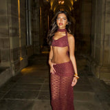 Rogue Lace Maxi Skirt [Made To Order]