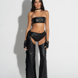 Midnight Biker Chaps [Made To Order]
