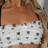 Bozo Babe Ruffle Top [Preorder - Shipping 1st October]
