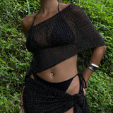 Midnight Poncho - Ready To Ship