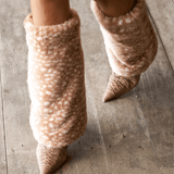 Bambi Faux Fur Leg Warmers - Ready To Ship