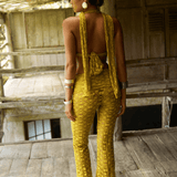 Lime Lace Trousers [Made To Order]