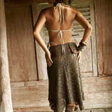 Olive Crochet Midi Skirt [Preorder]