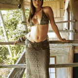 Olive Crochet Midi Skirt [Preorder]