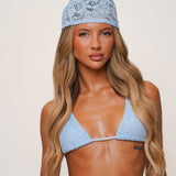 [Preorder] Powder Blue Lace Bandana