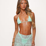 [Preorder] Mint Green Lace Frill Skirt